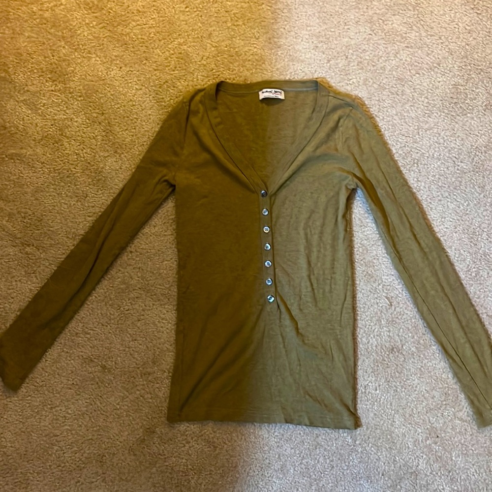 Michael Stars long sleeve henley